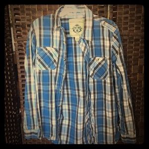 Supply company usa button down